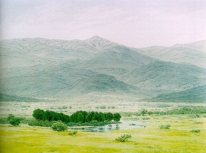 Unknown Artist Friedrich Landscape in the Riesengebirge